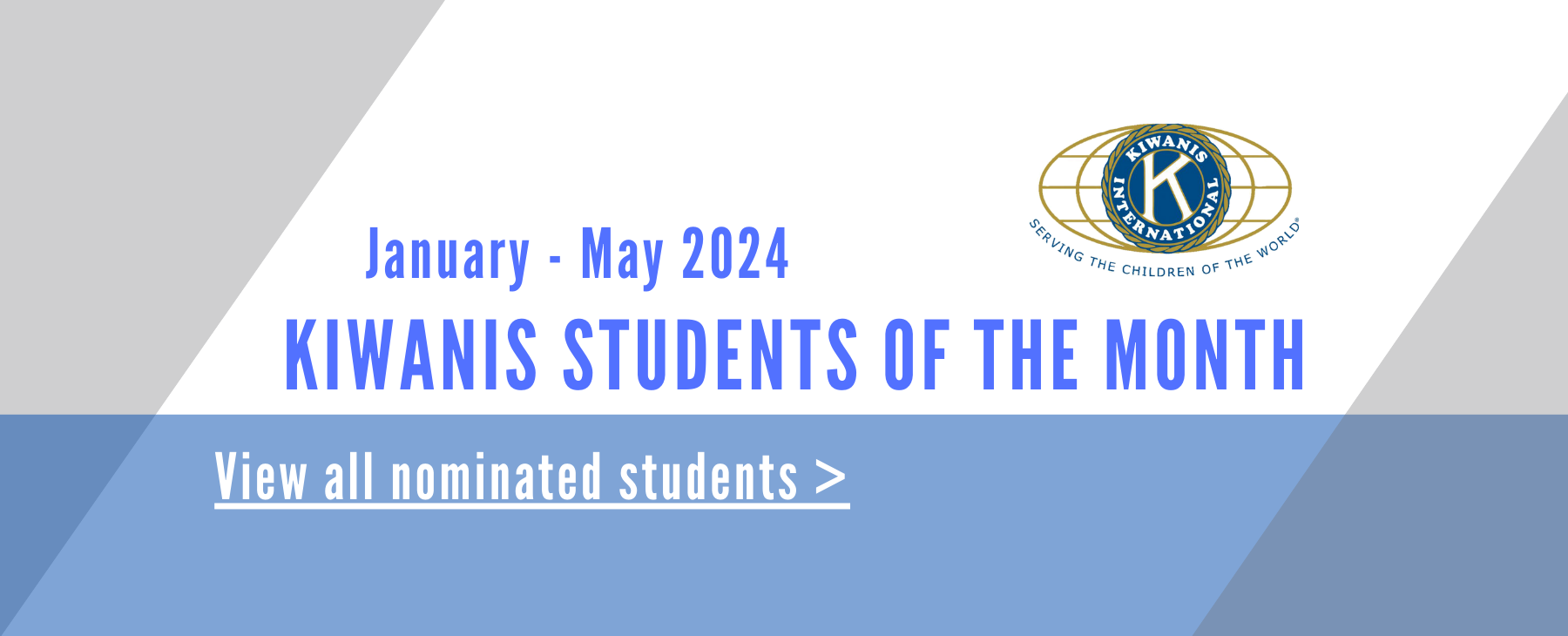 Kiwanis Student of the Month Nominations